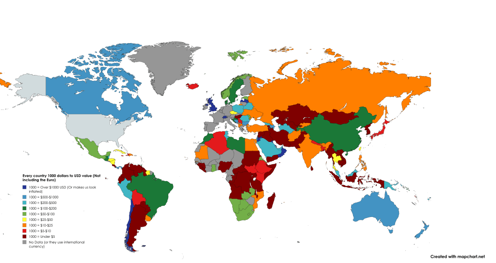 New Map! – A look at inflation around the&nbsp;world!